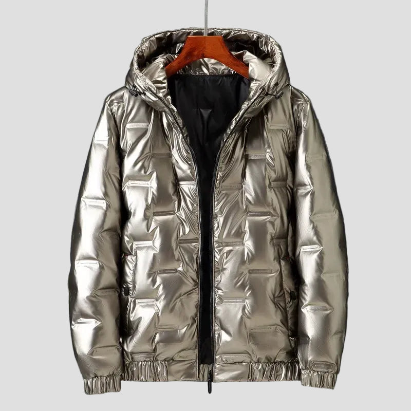 Grayson | Quilted Hooded Water-Resistant Down Winter Jacket