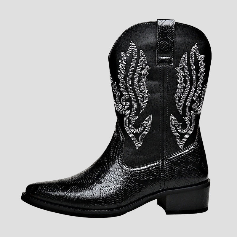 Maverick | Leather Cowboy Boots