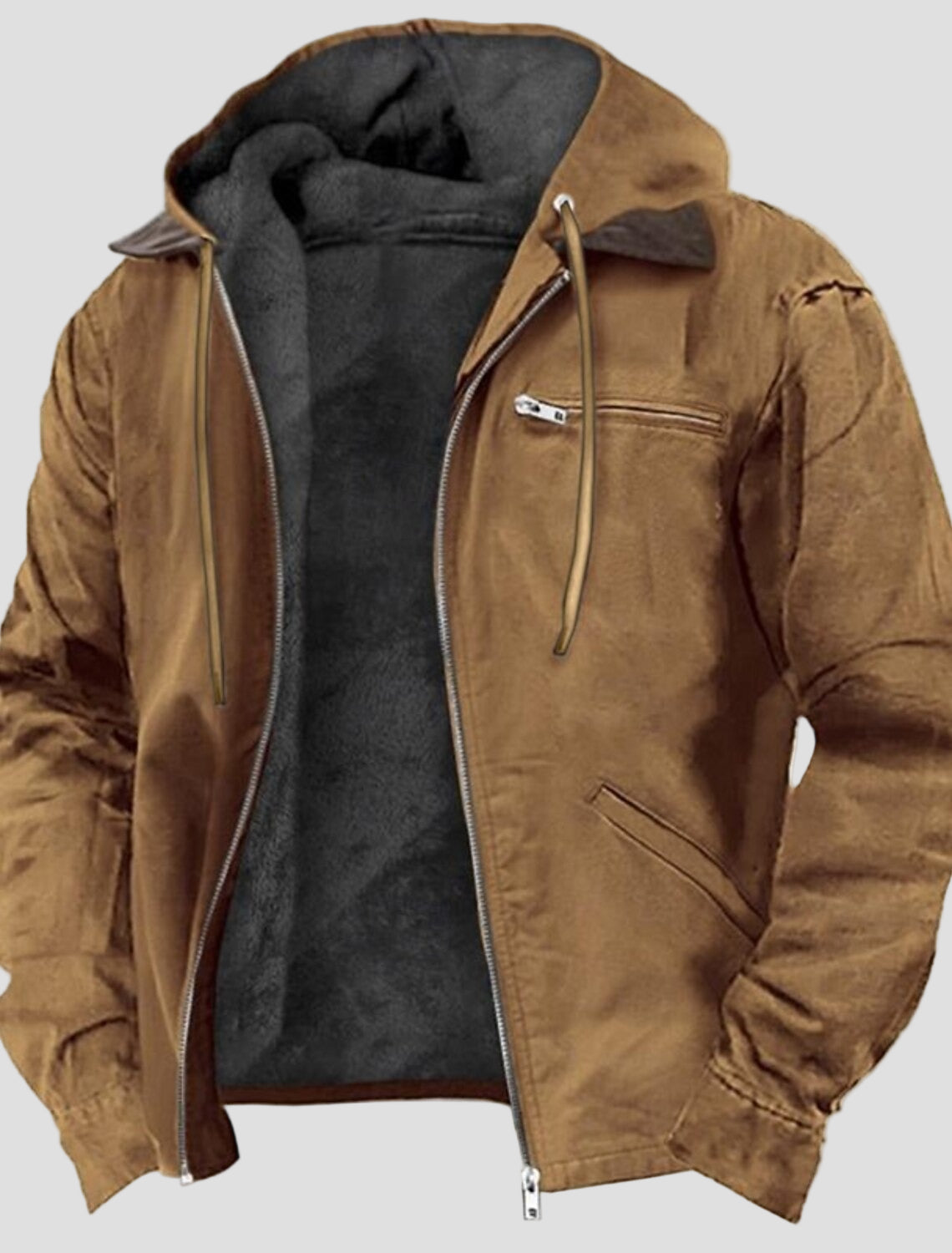 Drake | Full Zip Sherpa Hoodie