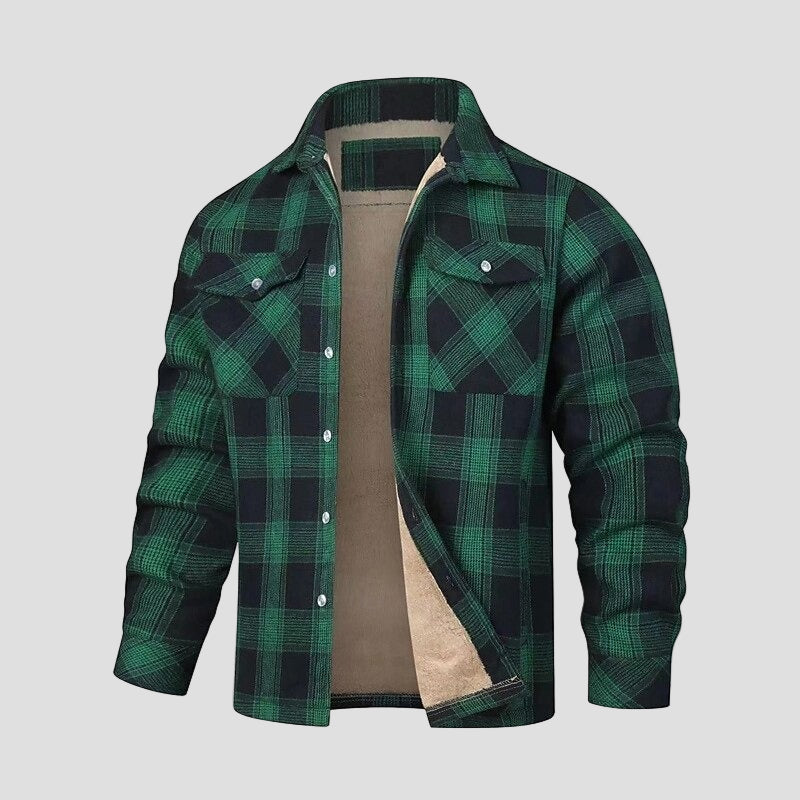 Levi | Plaid Fleece Jacket