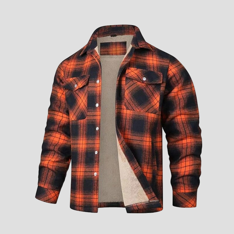 Levi | Plaid Fleece Jacket
