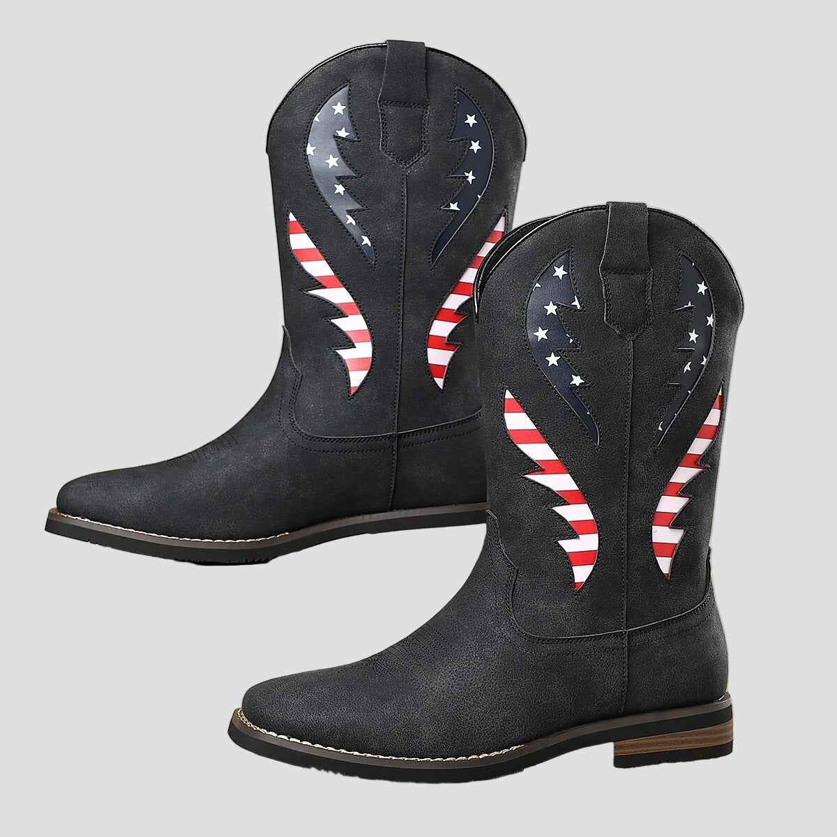 John | Leather Cowboy Boots