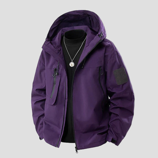 Logan | Waterproof Hooded Structured Winter Jacket
