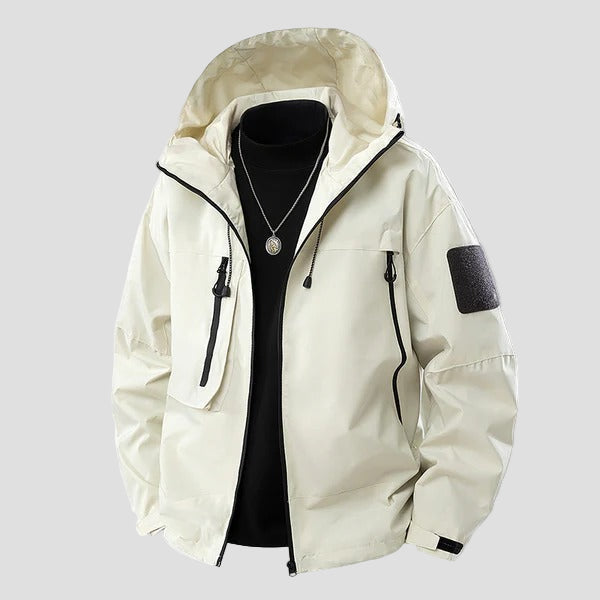 Logan | Waterproof Hooded Structured Winter Jacket
