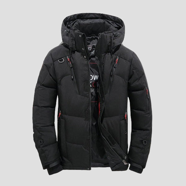 Cole | Hooded Down Insulated Winter Jacket