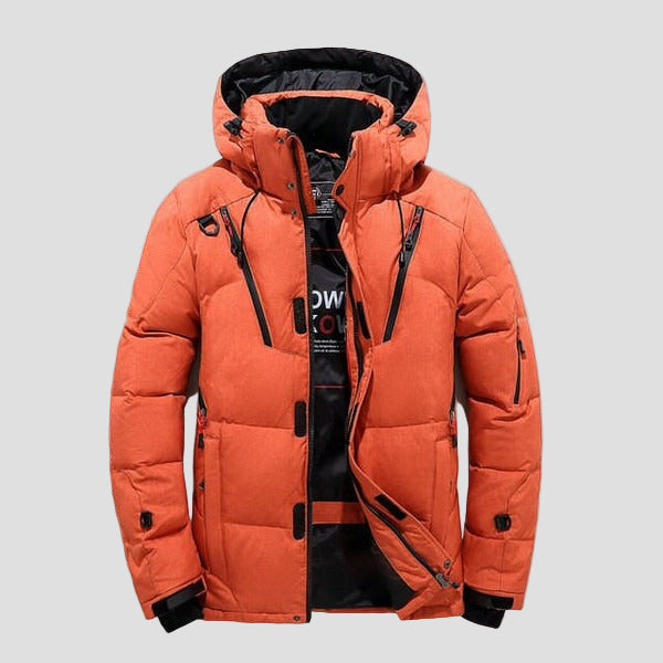 Cole | Hooded Down Insulated Winter Jacket