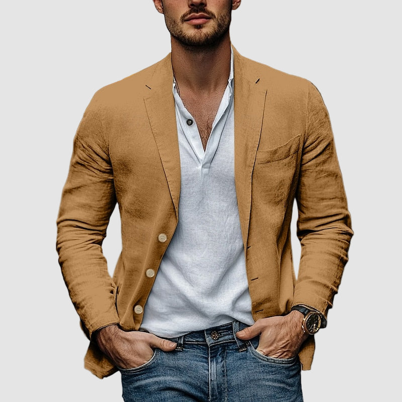 Lightweight Linen Summer Blazer