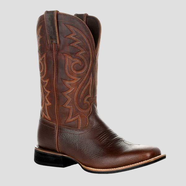 Cole | Men’s Vintage Embroidered Tall Boots