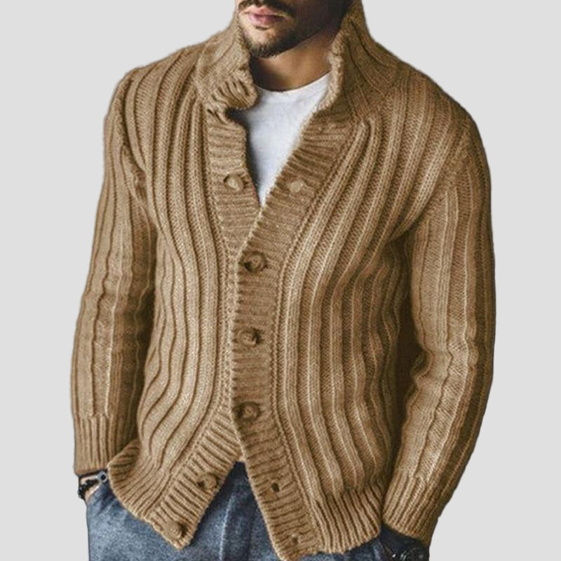 Benjamin | Single-Breasted Knit Cardigan