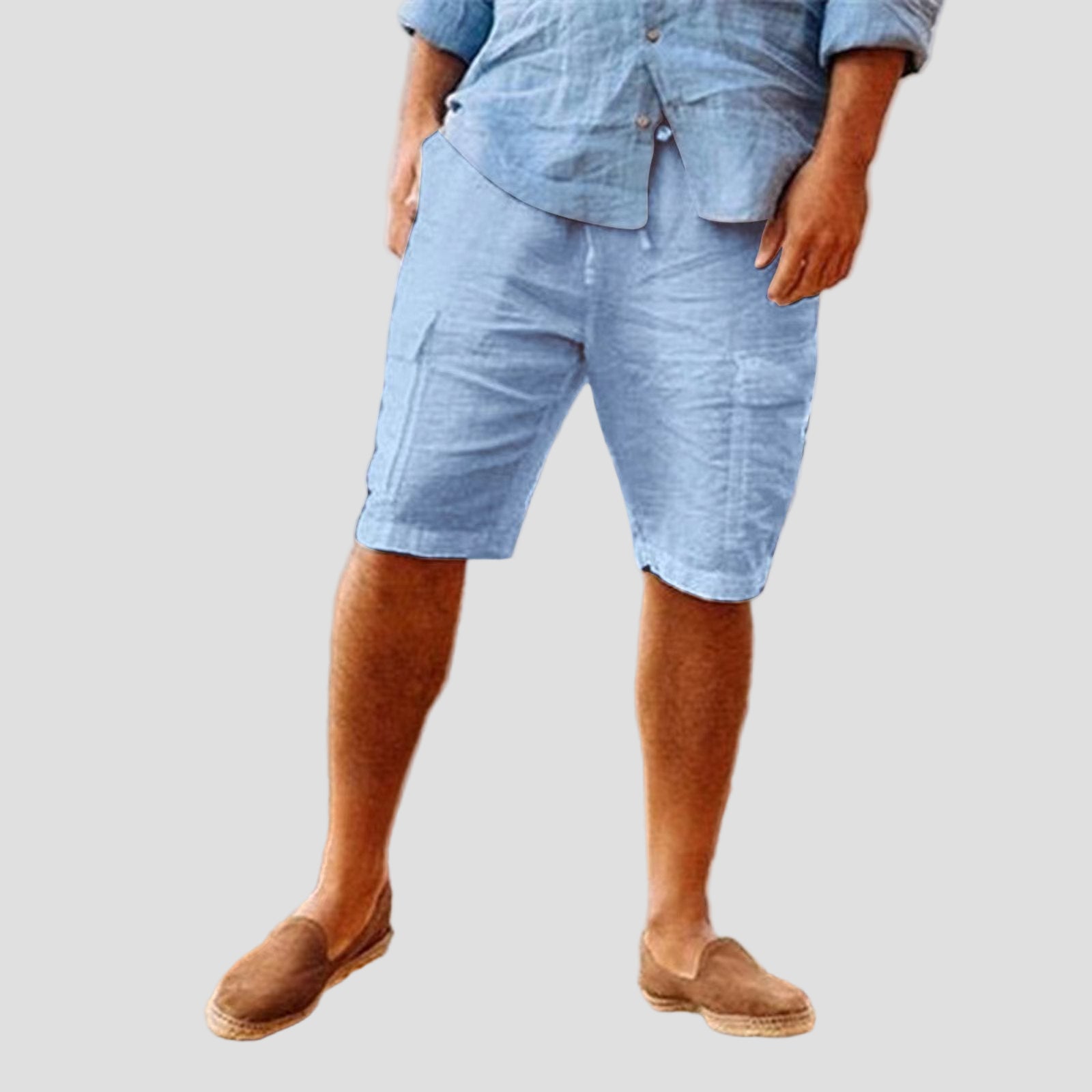 Linen Casual Summer Shorts