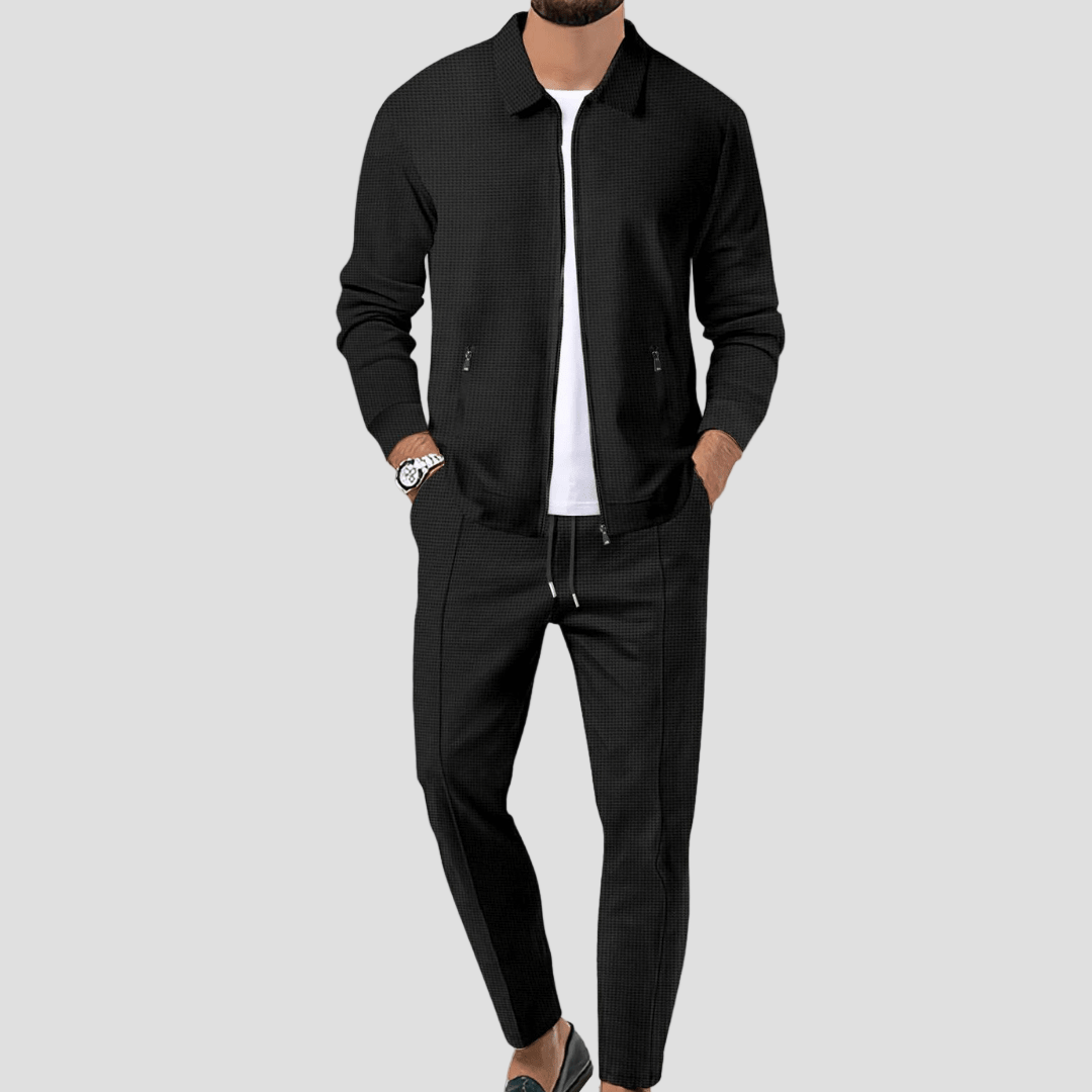 Logan | Men’s Casual Tracksuit with Zip Up Jacket
