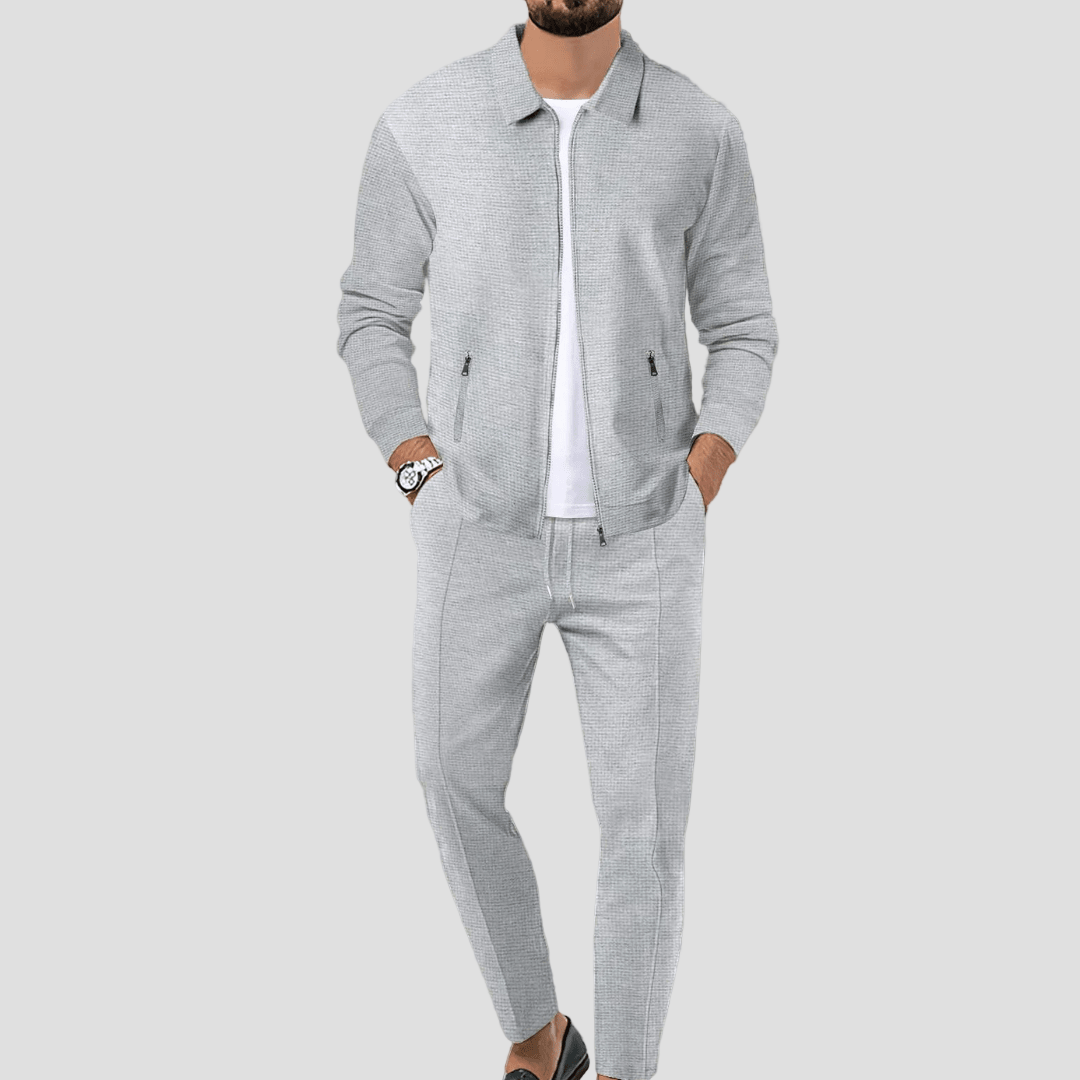 Logan | Men’s Casual Tracksuit with Zip Up Jacket