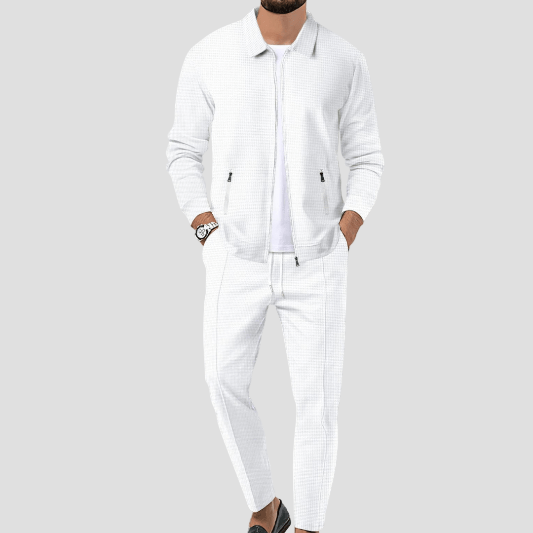 Logan | Men’s Casual Tracksuit with Zip Up Jacket