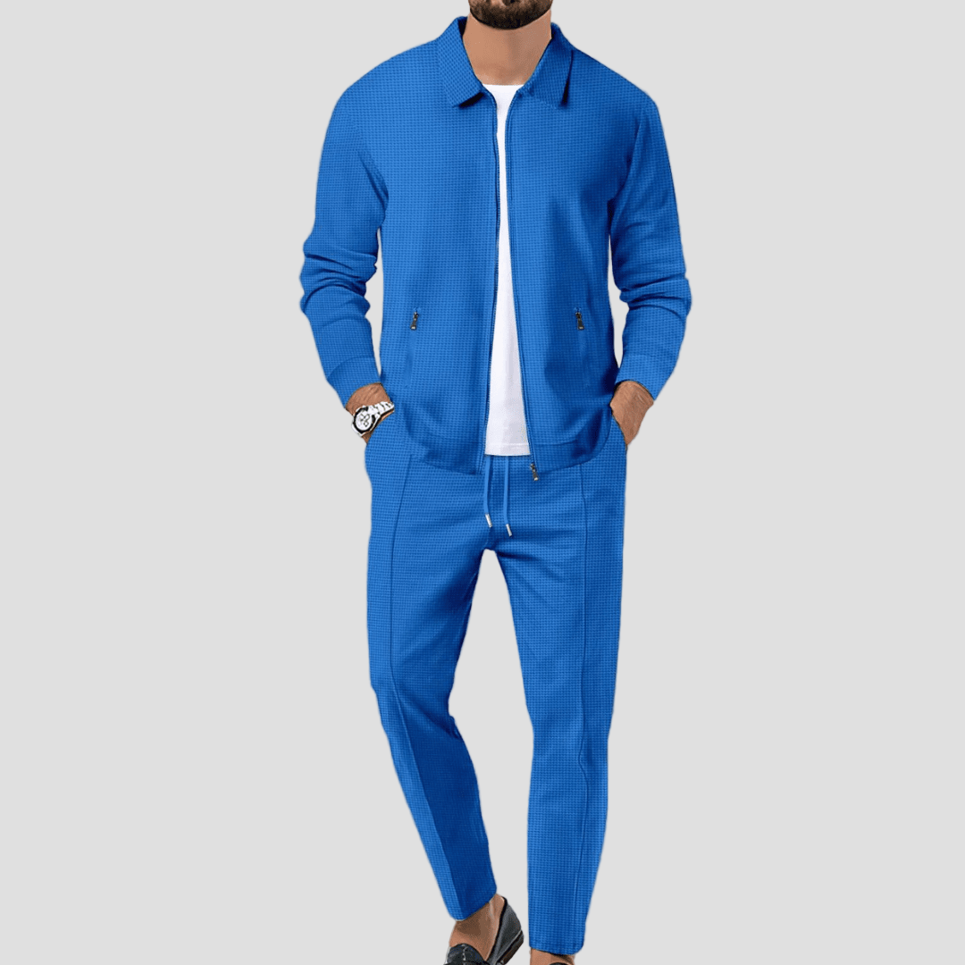 Logan | Men’s Casual Tracksuit with Zip Up Jacket