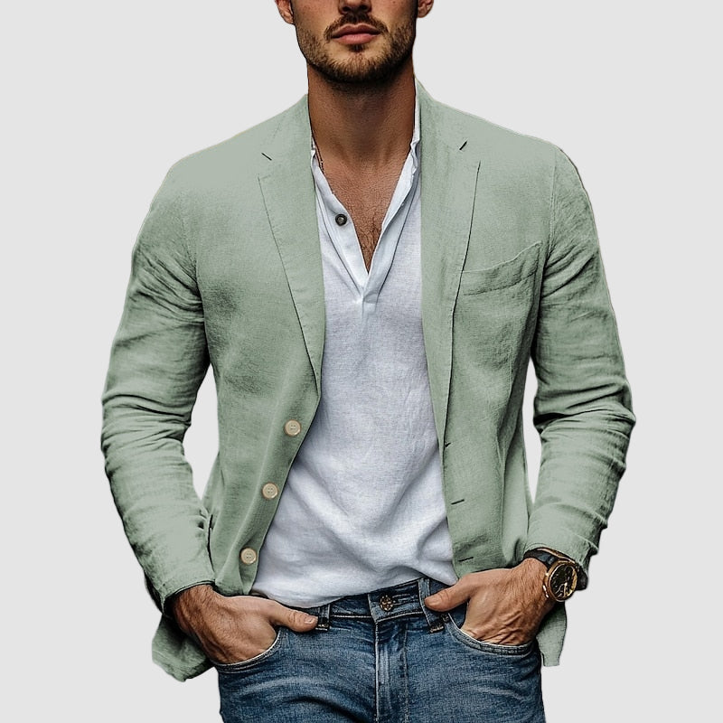 Lightweight Linen Summer Blazer