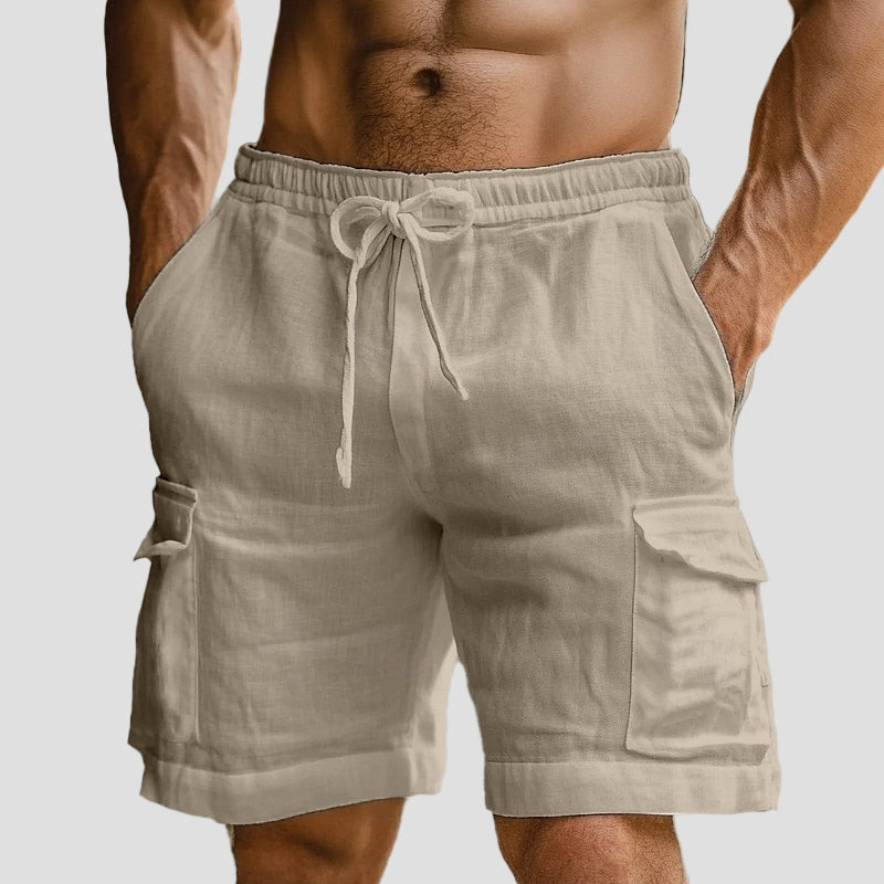 Lightweight Summer Linen Shorts