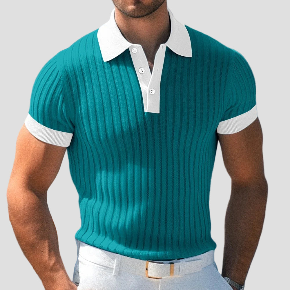 Breathable Summer Polo Shirt