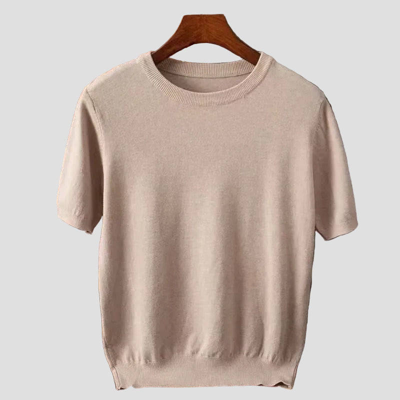 Premium Cashmere Knit T Shirt