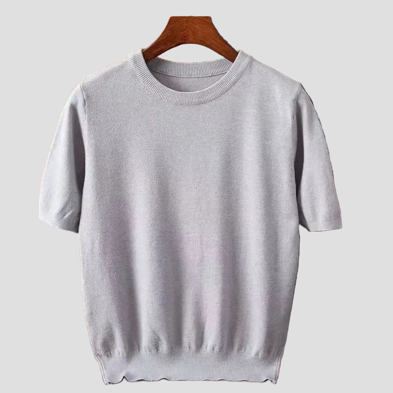 Premium Cashmere Knit T Shirt