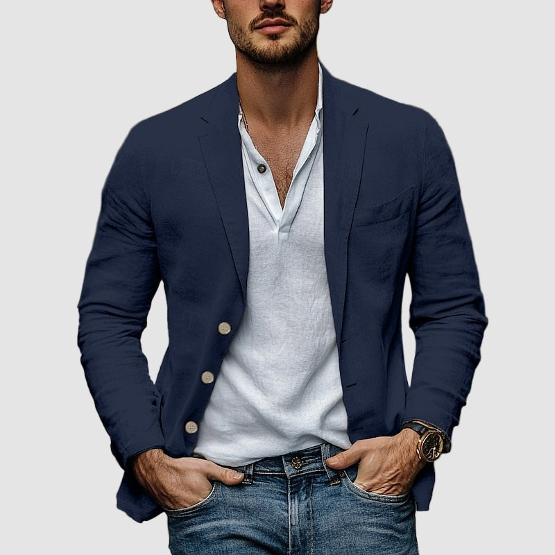 Lightweight Linen Summer Blazer