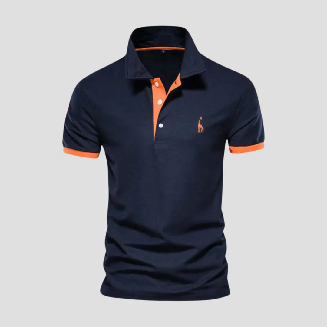 Timeless Dual-Hue Polo Shirt