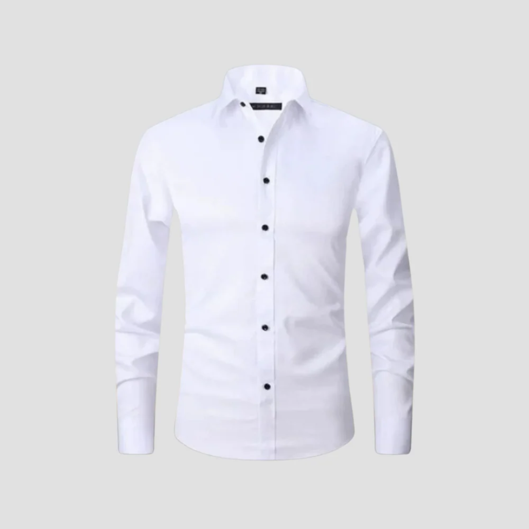Tailored Dual-Tone Shirt