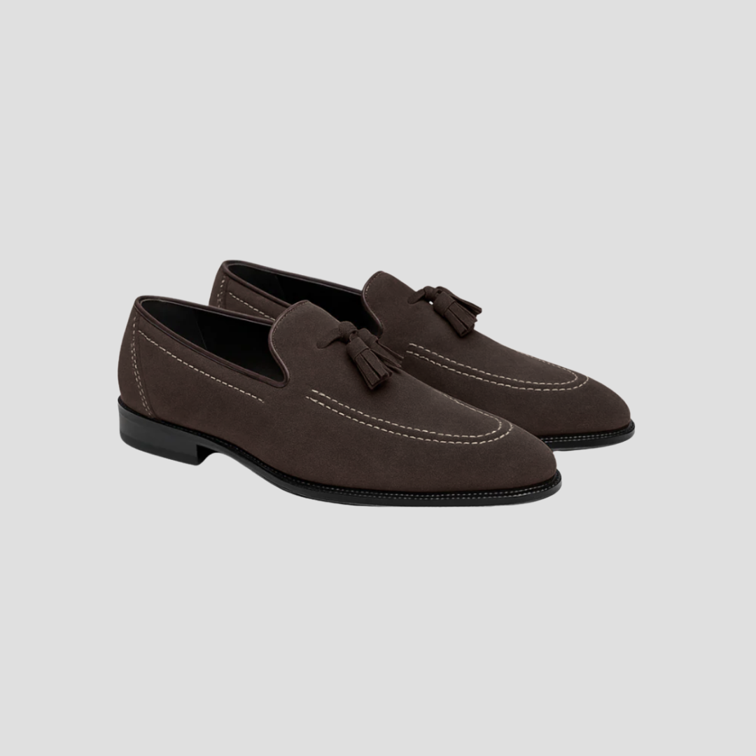 Elegant Suede Tassel Loafers