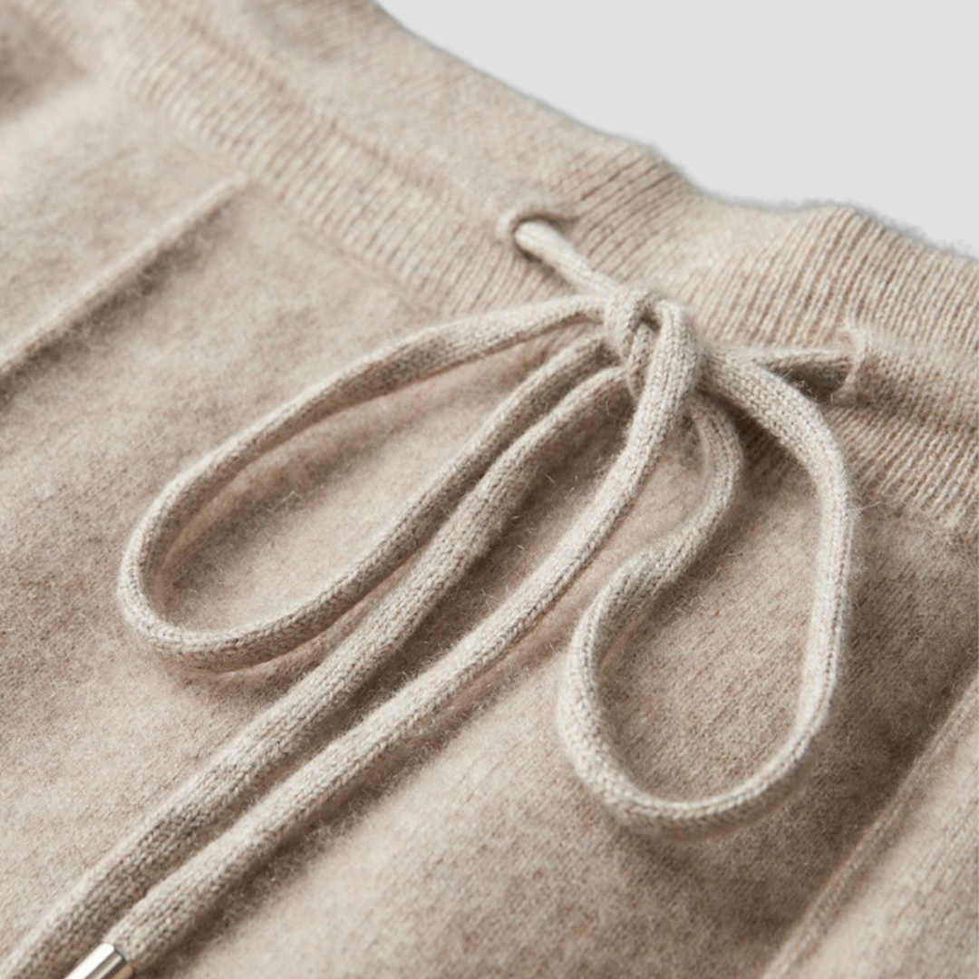 Luxury Woolen Knit Lounge Pants