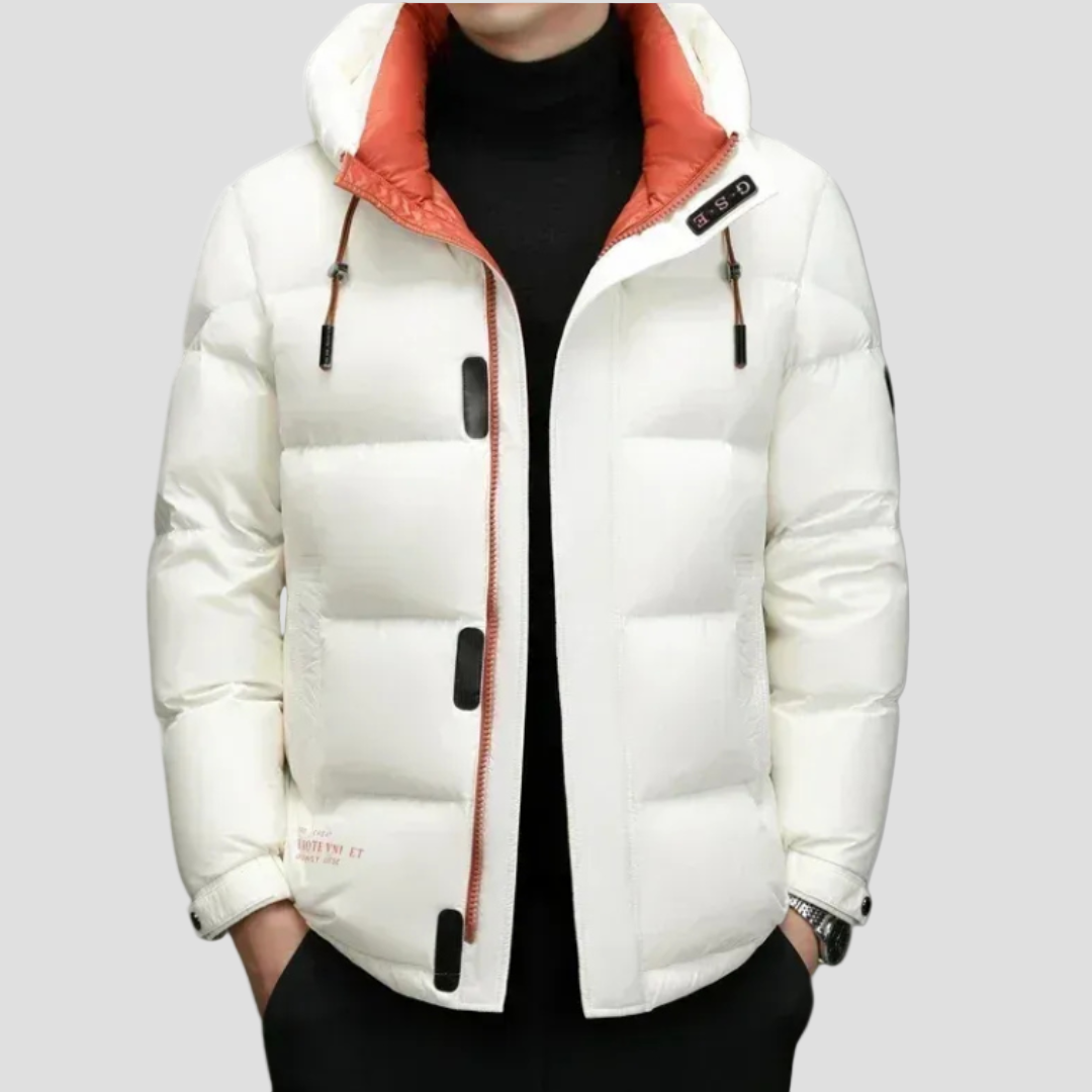 Miles | Hooded Water-Resistant Down Winter Jacket