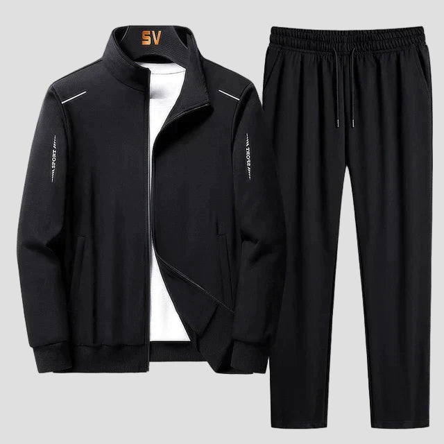 Carter | Men’s Casual Tracksuit with Zipper Jacket