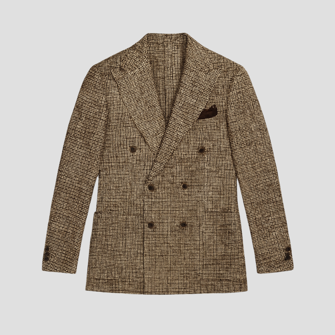 Chic Double-Breasted Tailored Blazer