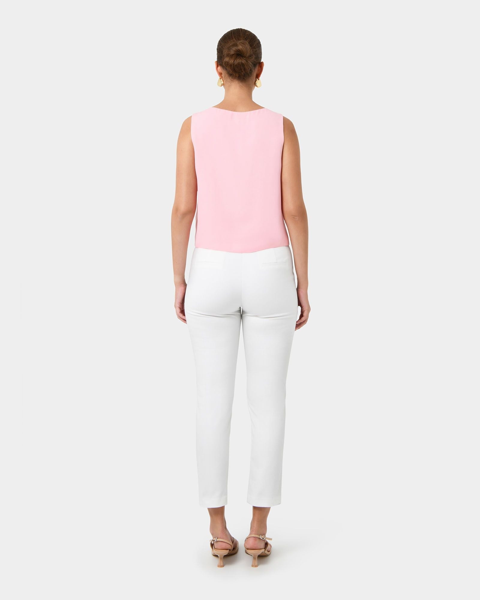 V-Neck Crop Top for Women