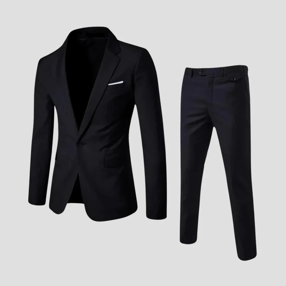 Timeless Elegance Tailored Suit Set