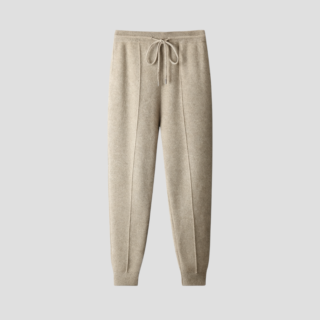 Luxury Woolen Knit Lounge Pants