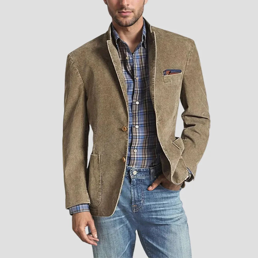 Lightweight Cotton Casual Blazer