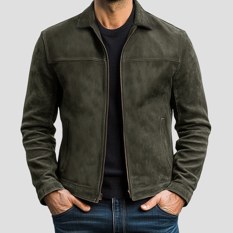 Mason | Classic Fashion Zipper PU Leather Jacket