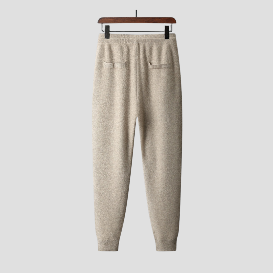 Luxury Woolen Knit Lounge Pants