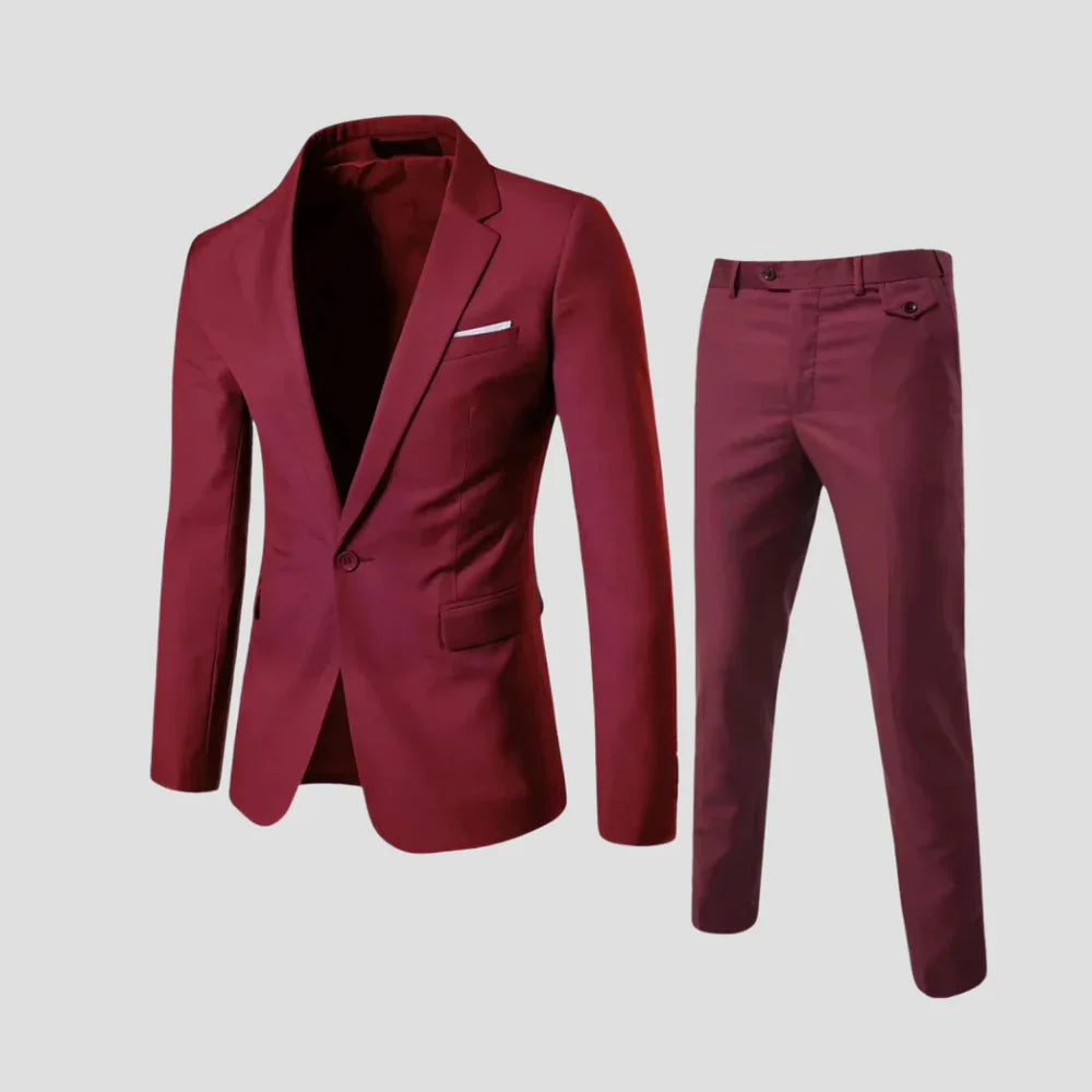Timeless Elegance Tailored Suit Set