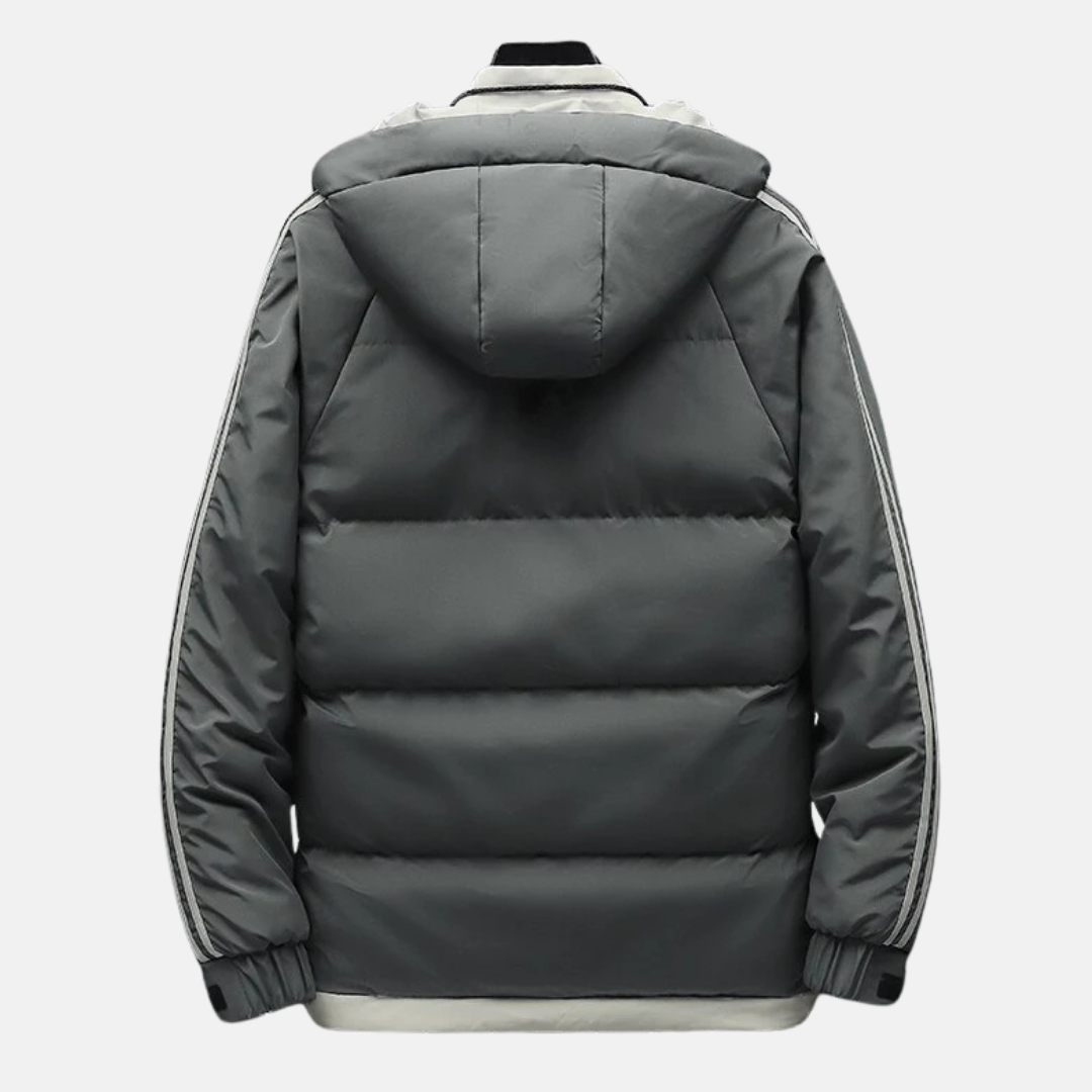 Blake | Hip-Length Quilted Puffer Winter Jacket