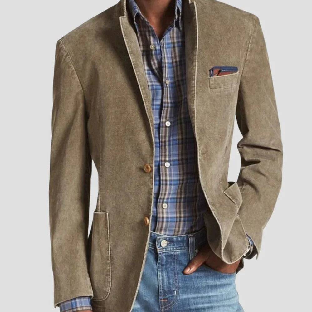 Lightweight Cotton Casual Blazer