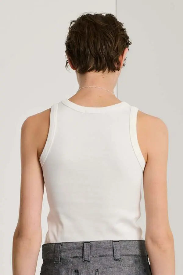 Ribbed Sleeveless Tank Top for Women