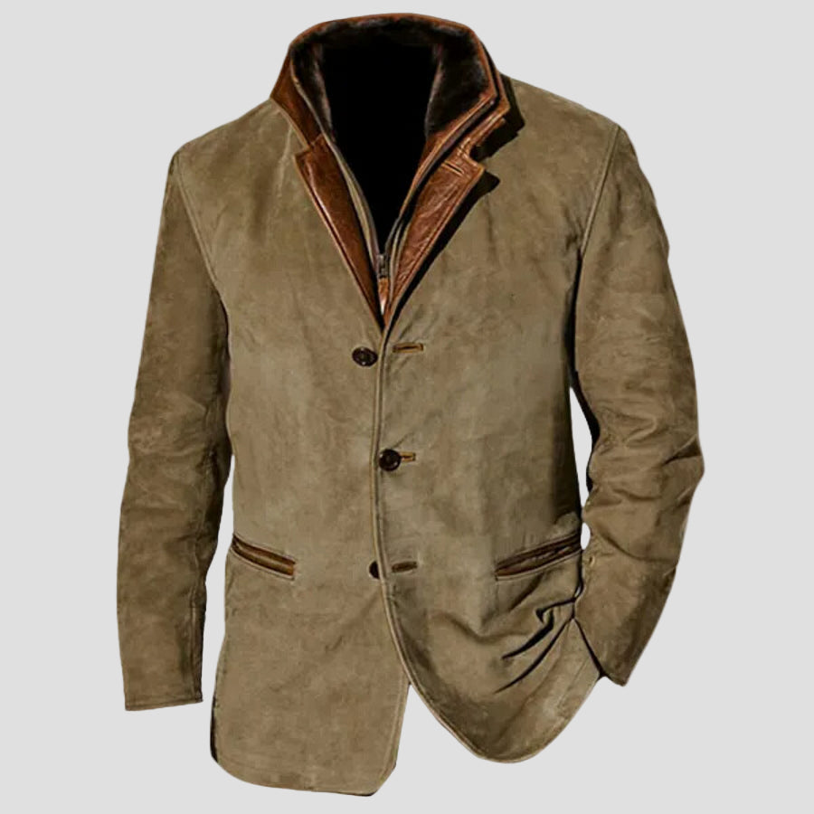 Hunter | Vintage Men's Suede Jacket