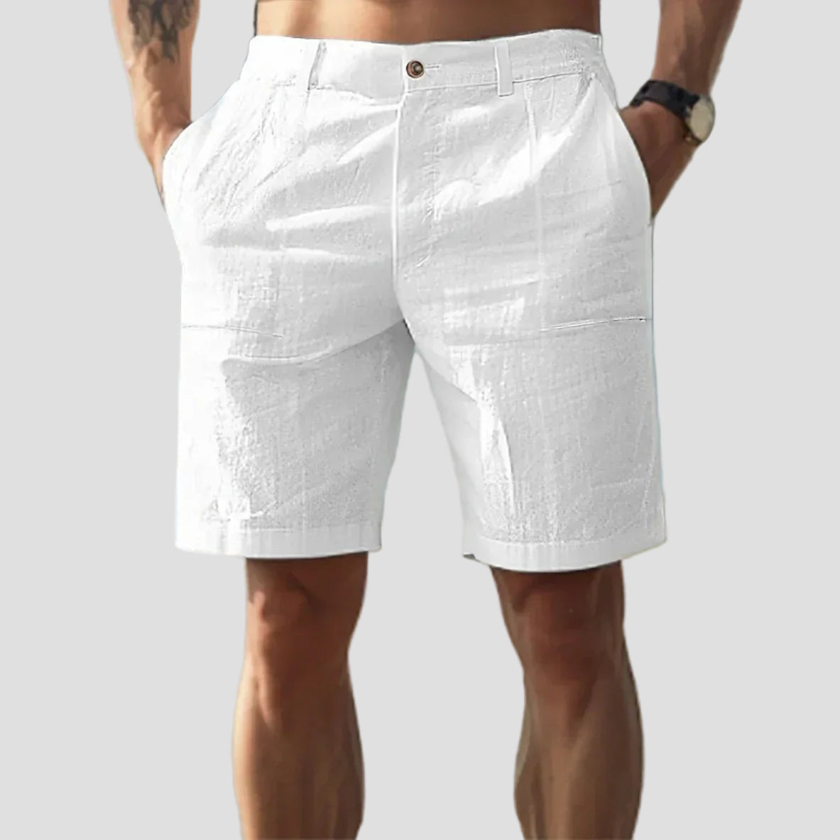 Casual Linen Summer Shorts