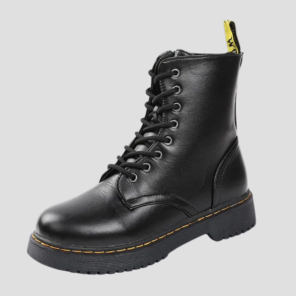 Aiden | Men’s Lace-Up Leather Combat Boots