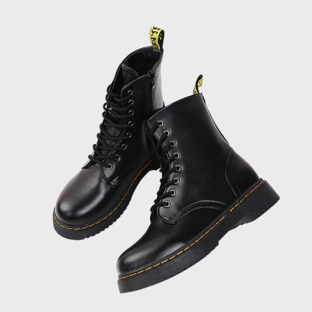 Aiden | Men’s Lace-Up Leather Combat Boots