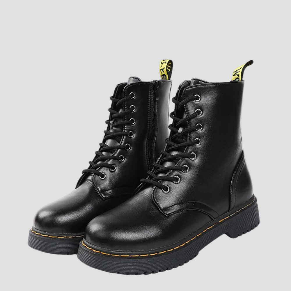 Aiden | Men’s Lace-Up Leather Combat Boots