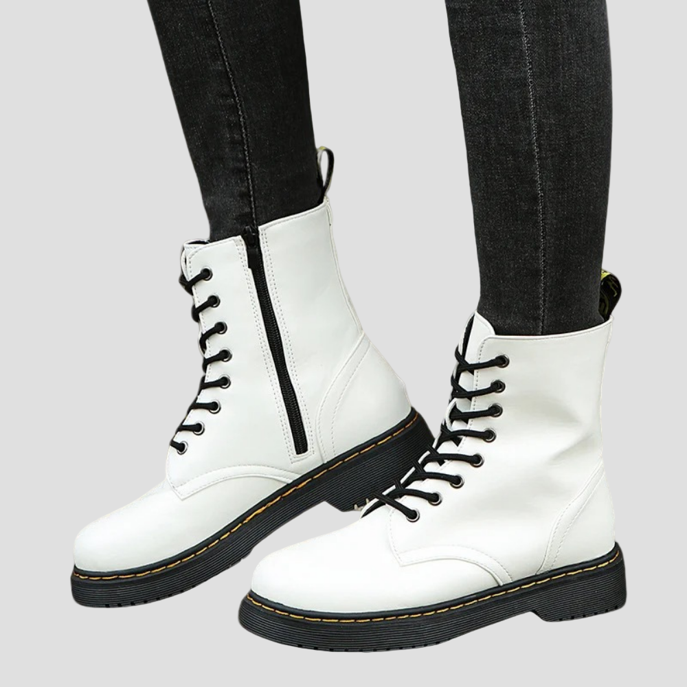 Aiden | Men’s Lace-Up Leather Combat Boots