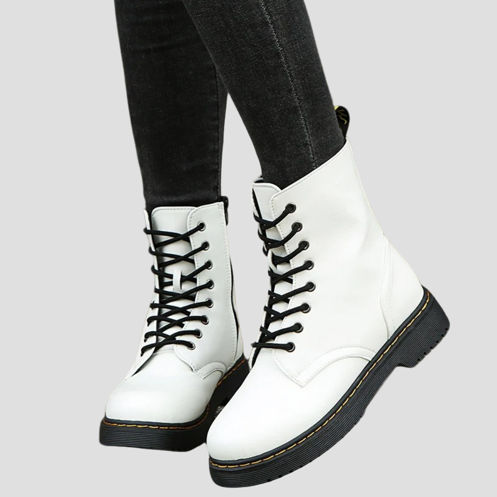 Aiden | Men’s Lace-Up Leather Combat Boots