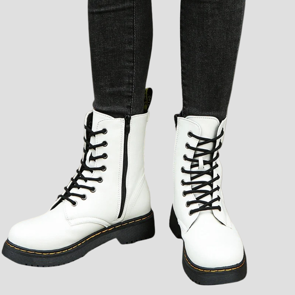 Aiden | Men’s Lace-Up Leather Combat Boots