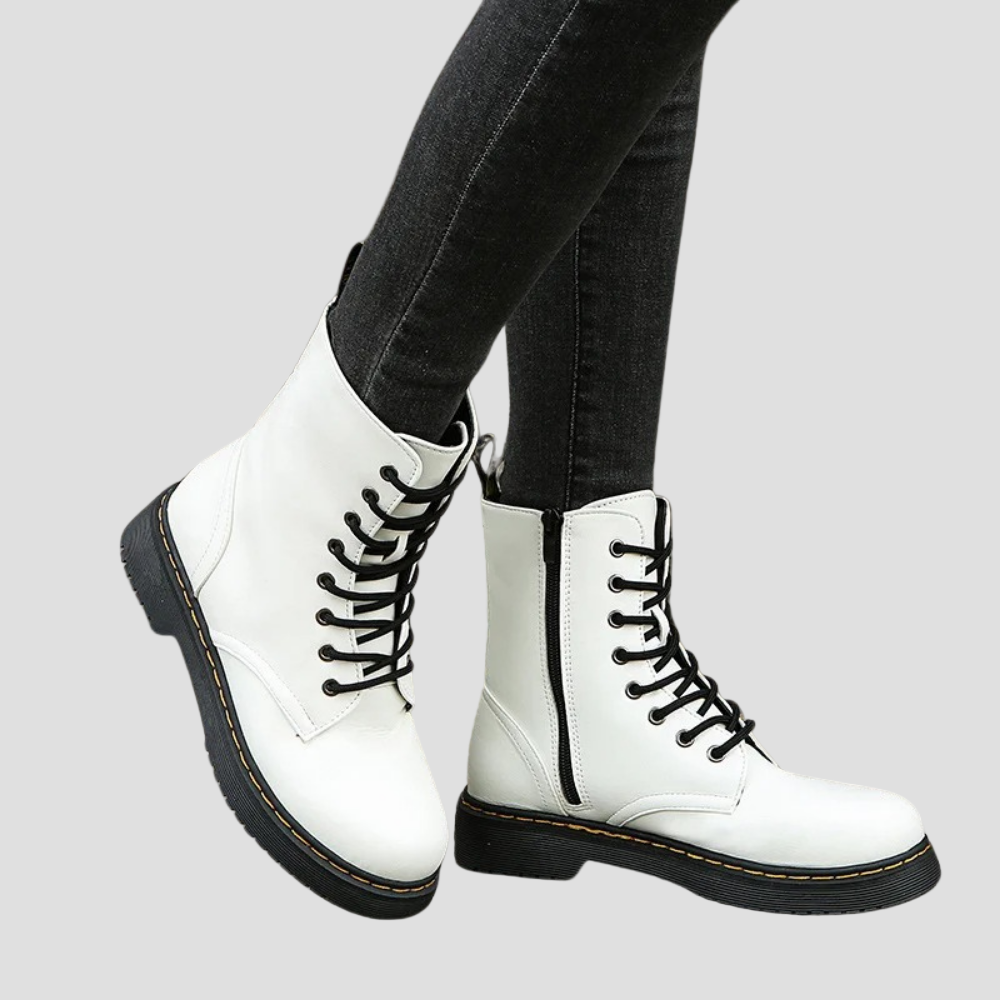 Aiden | Men’s Lace-Up Leather Combat Boots